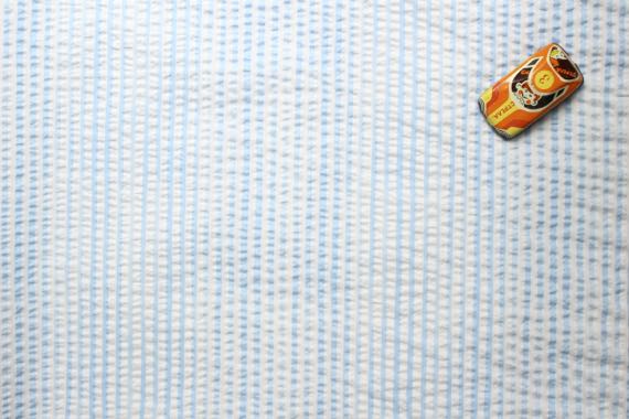 Jcローンリップルストライプ　水色